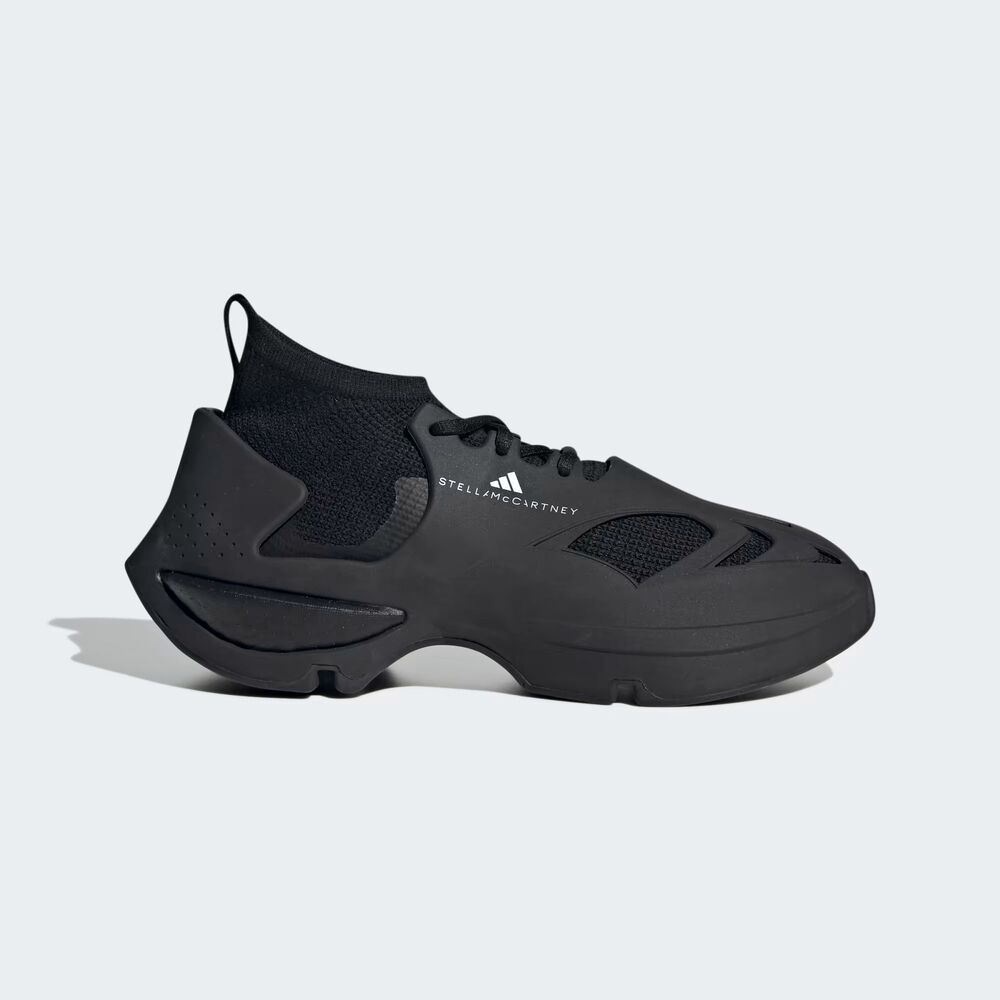 adidas by Stella McCartney Black Athleisure Sock Sneaker